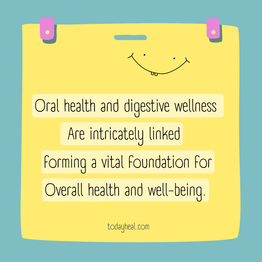 Tip about oral health and digestive wellness